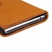 Sony Xperia Z1 Ultra L39H - Top Quality Genuine Leather Flip Wallet Protective Cover Case